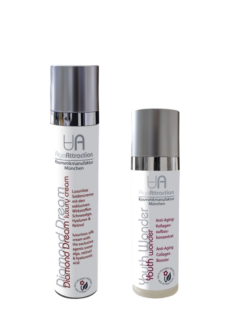 AGE Attraction Strahlende Haut: Diamond Dream + Youth Wonder 80 ml