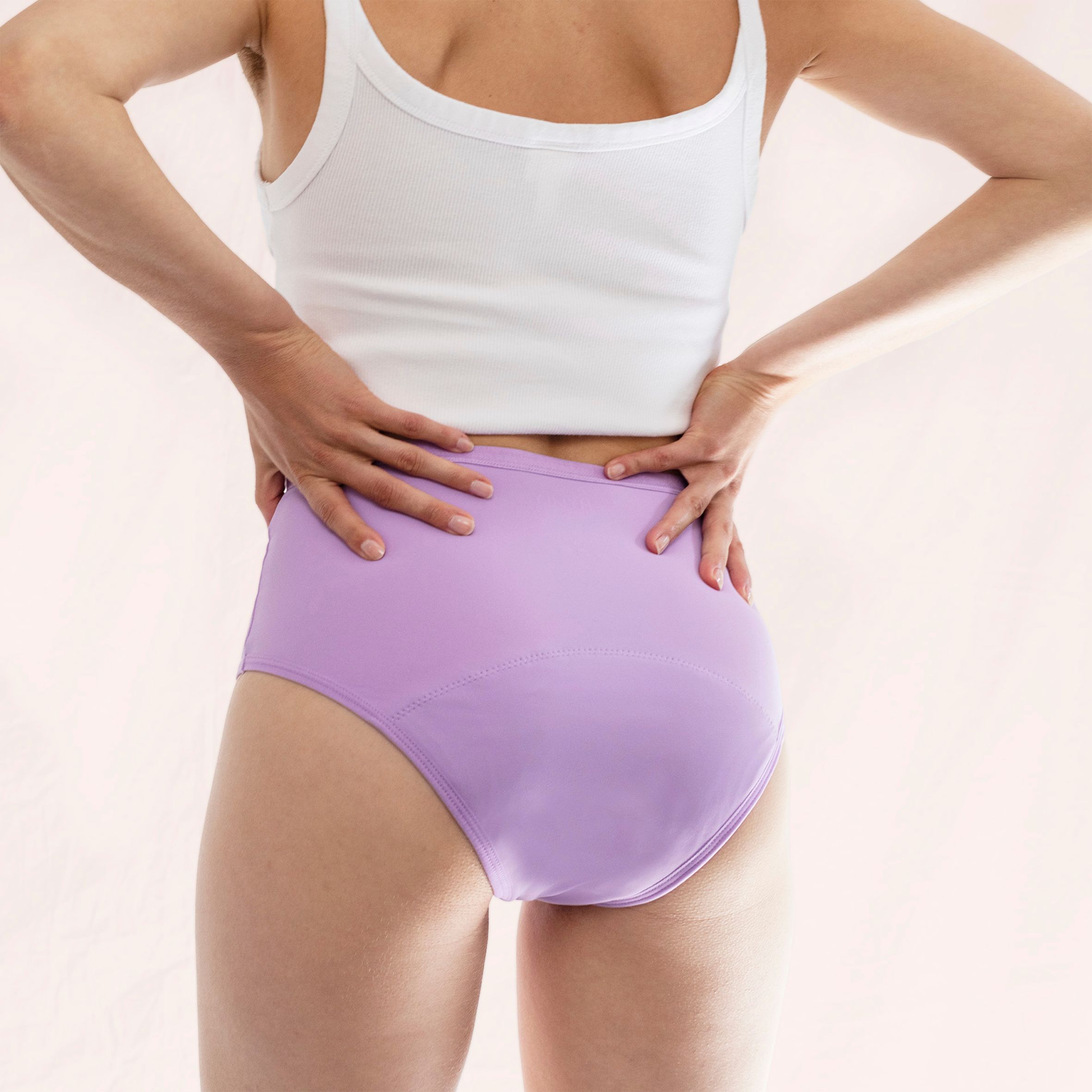 MYLILY Periodenunterwäsche - High Waist Flieder M