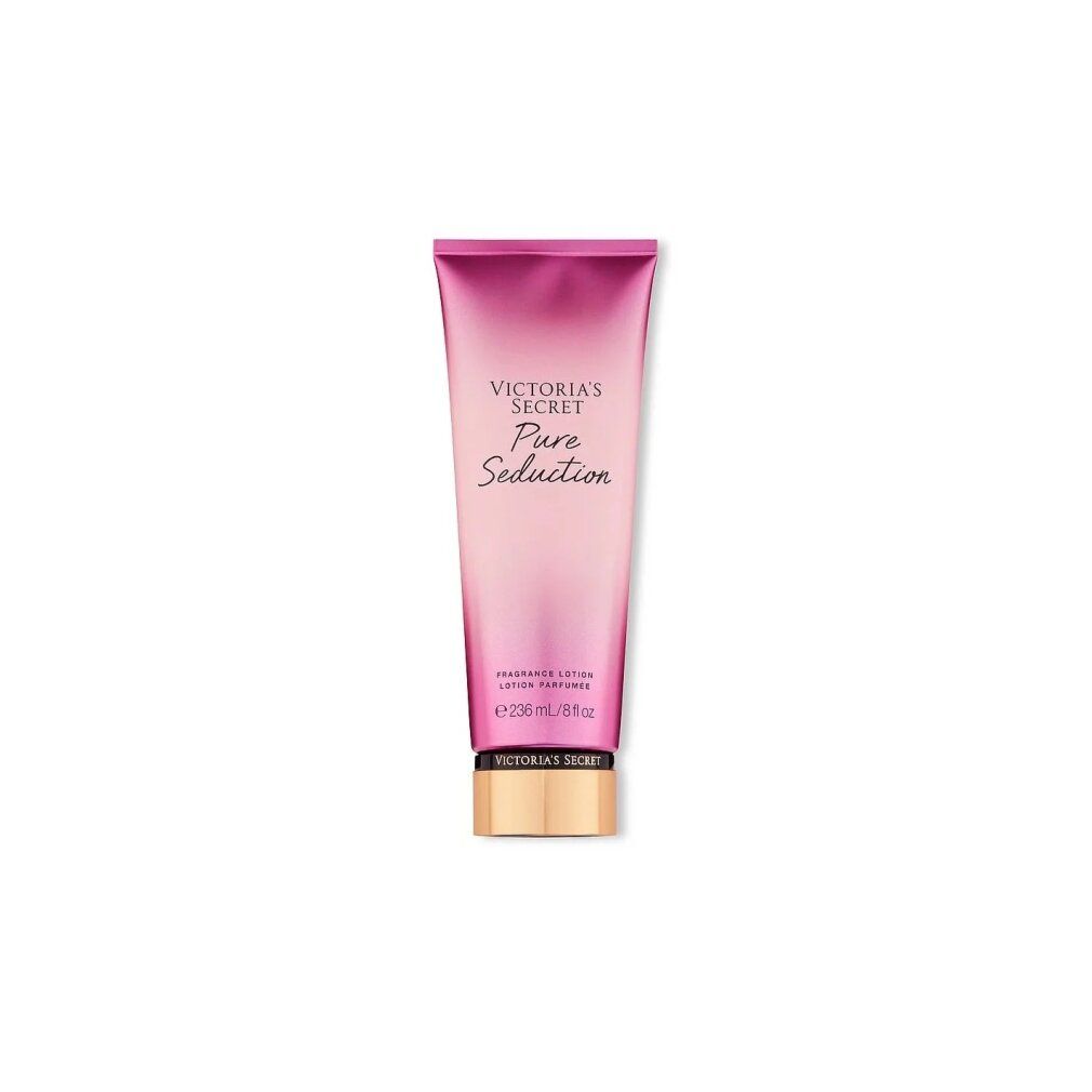 Victoria's Secret Pure Seduction Körperlotion in pinker Tube mit goldener Kappe. 236 ml.