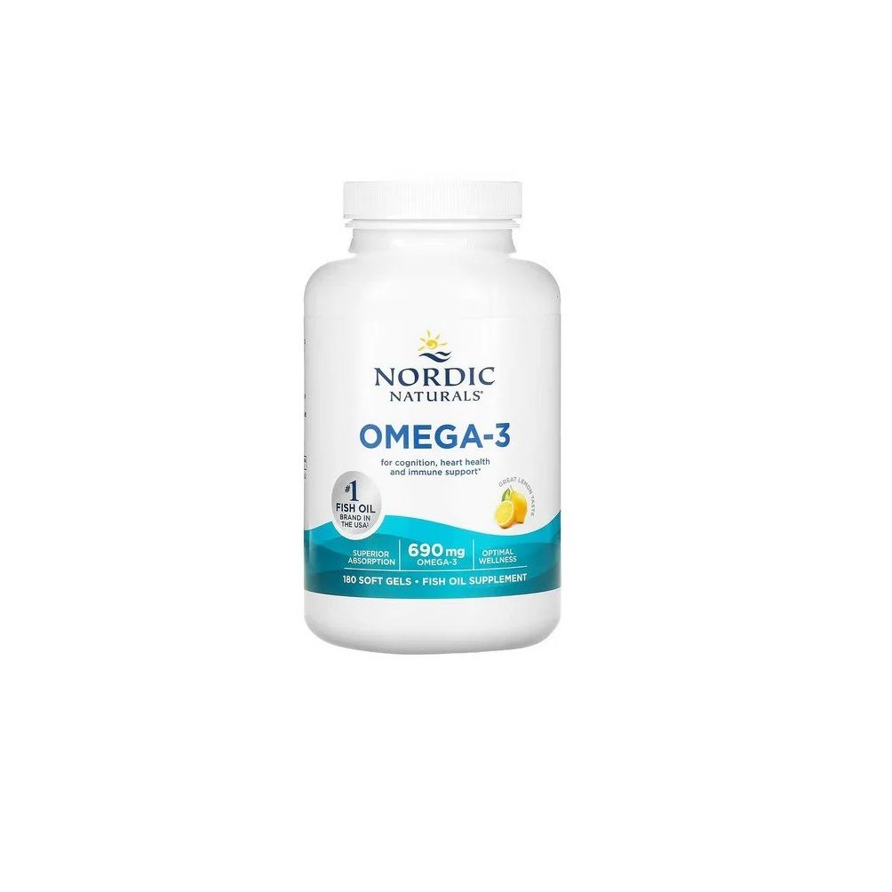 Nordic Naturals Omega-3 - 690 mg Zitrone 180 St