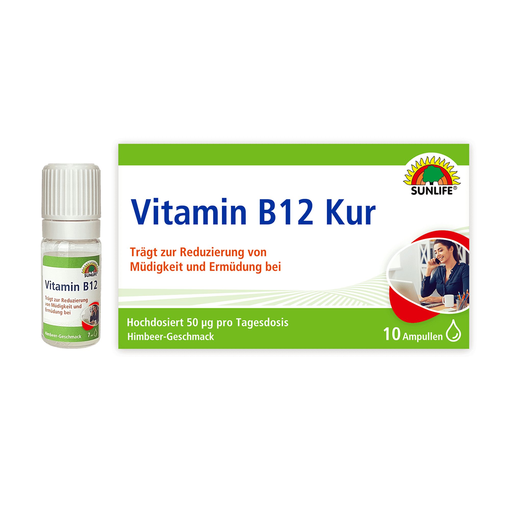 SUNLIFE® Vitamin B12 Kur Ampullen
