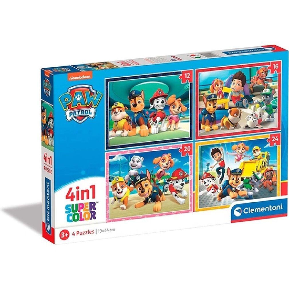 Puzzle Clementoni paw Patrol, 4in1
