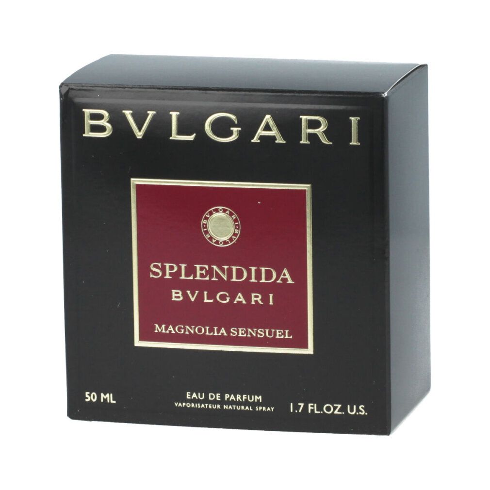 Bvlgari Splendida Magnolia Sensuel Eau de Parfum Verpackung, 50 ml.