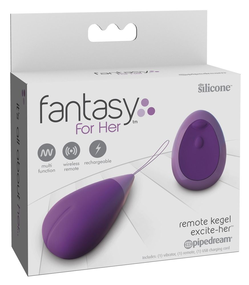 Fantasy For Her - Remote Kegel Excite Her Pu