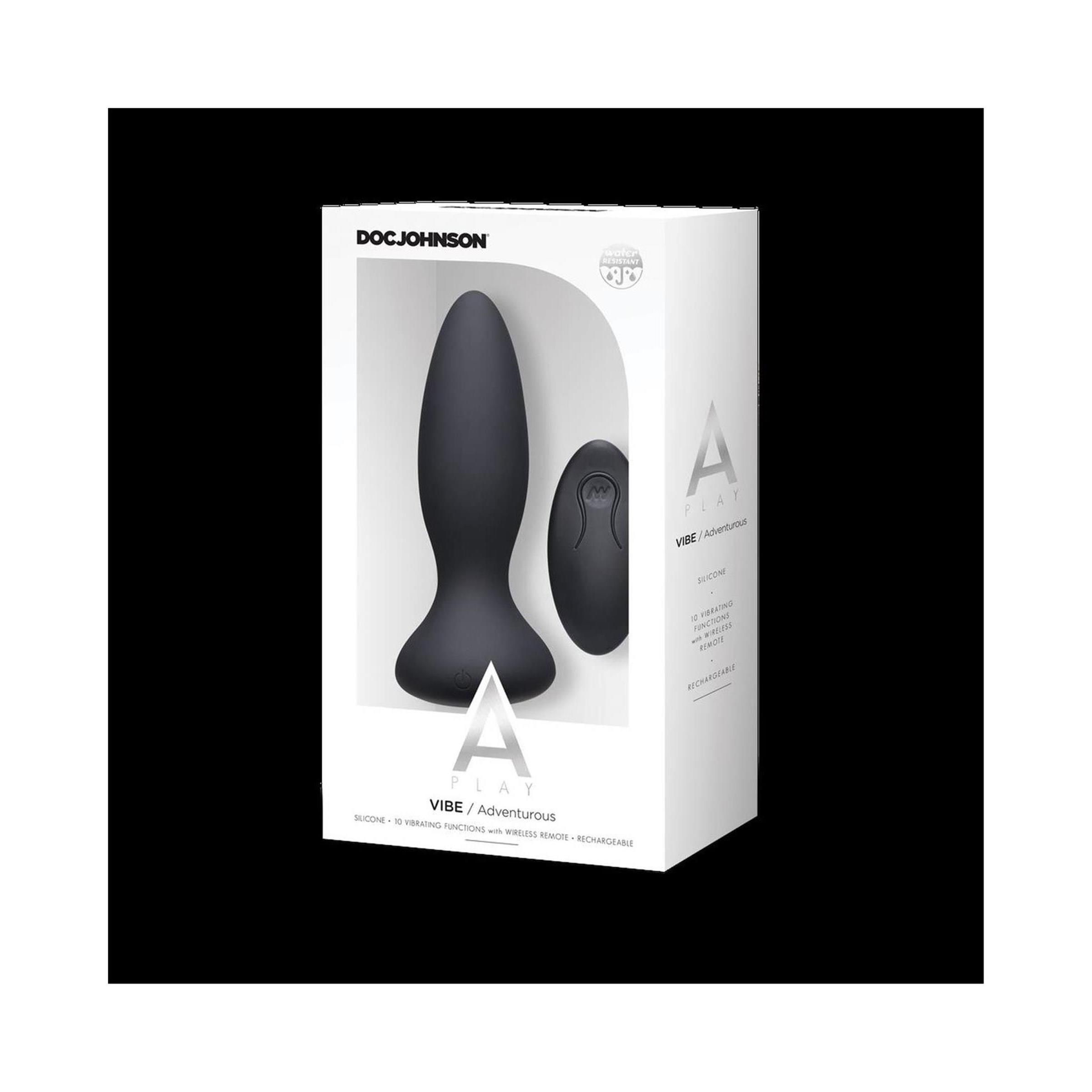 Doc Johnson - Vibe - Adventurous Silicone Anal Plug with Remote Control