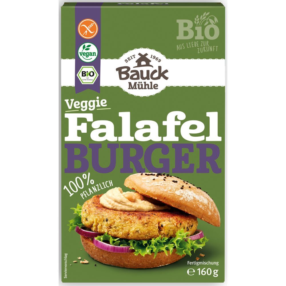 Bauck Mühle Veggie Falafel Burger