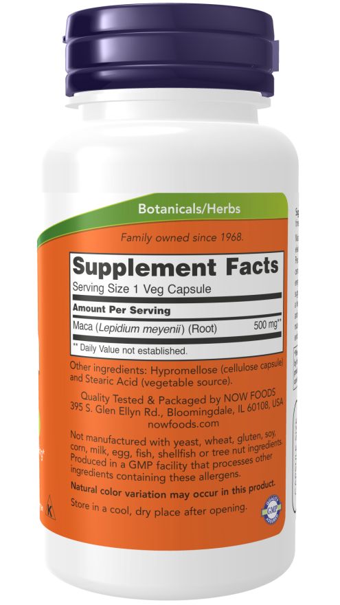 Now Foods Maca 500 mg