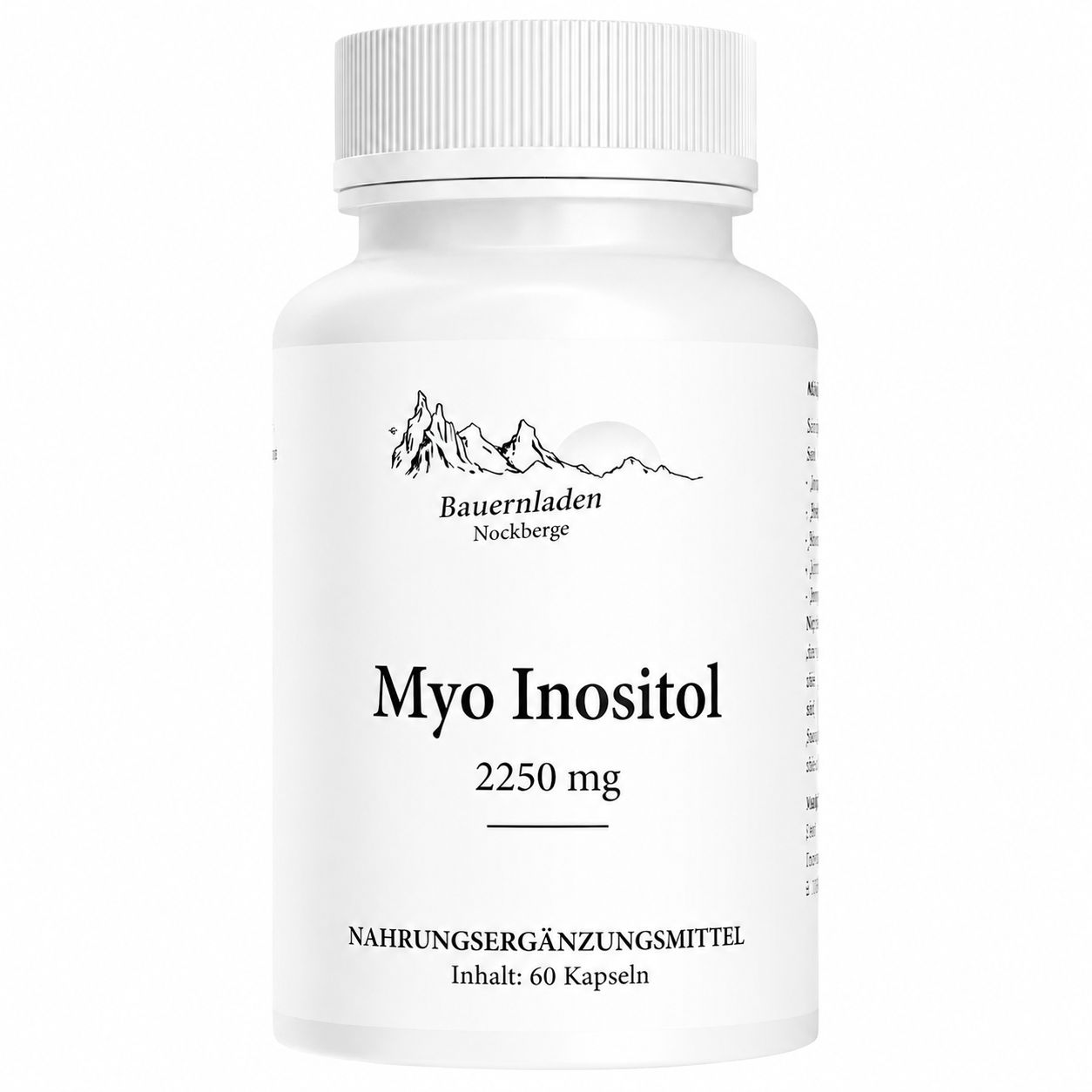 Bauernladen Nockberge | Myo Inositol 2250 mg 1x60 St Kapseln