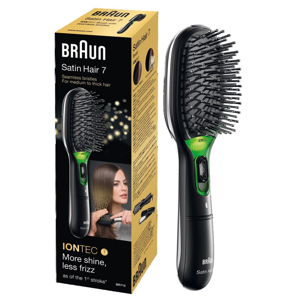 Braun - Elektrische Haarbürste "Satin Hair 7 BR710" in Schwarz