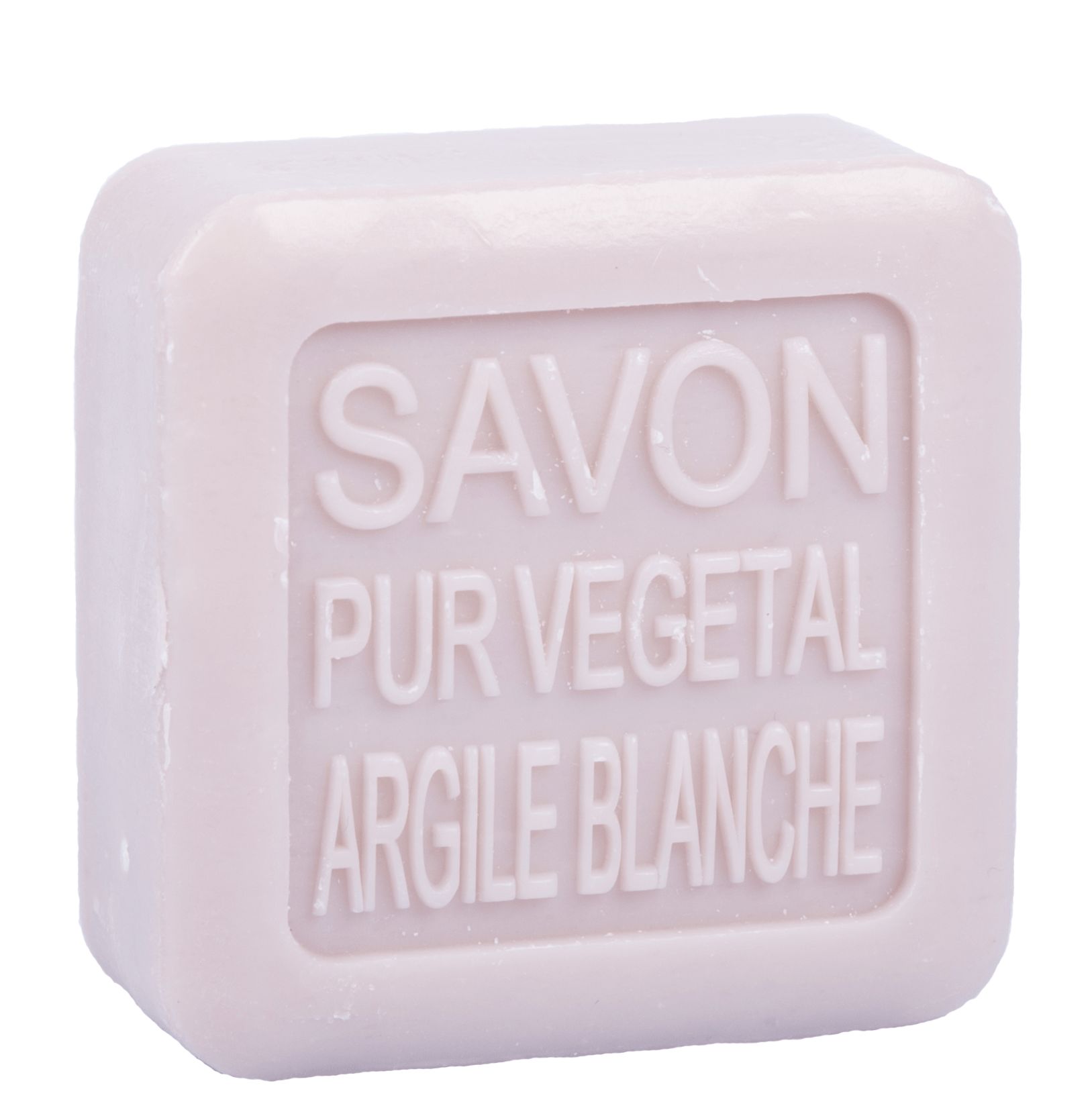 La Savonnerie de Nyons - Wellness-Seife in Karton - Weiße Tonseife
