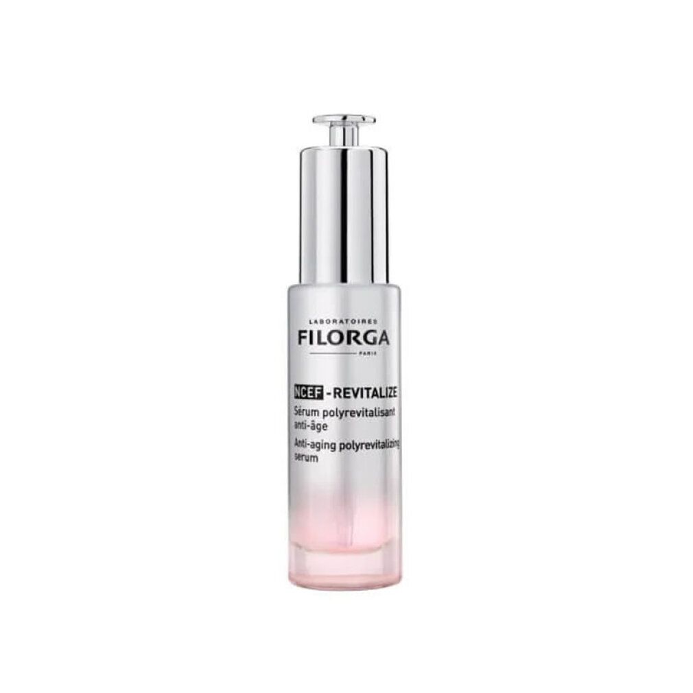 Filorga NCEF-Revitalize Serum Flasche mit Pumpspender.