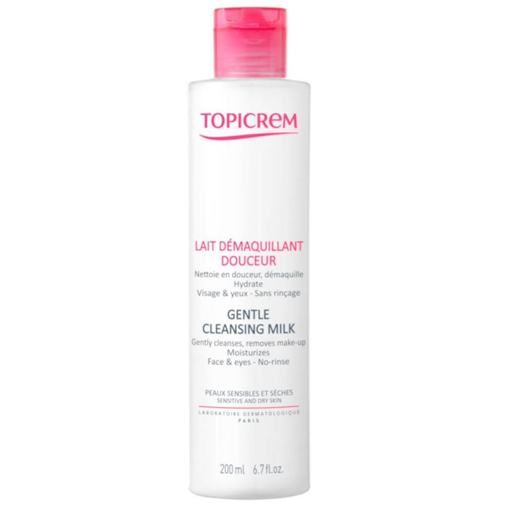 Topicrem Lait démaquillant douceur peaux sensibles