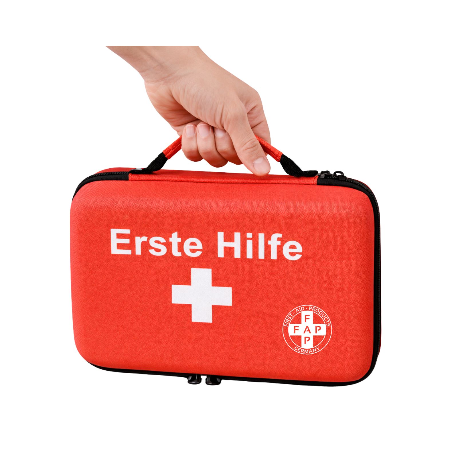 FAP First Aid Products - Erste-Hilfe Tasche EVA-BAG soft Case rot - inkl. DIN 13157 Füllung