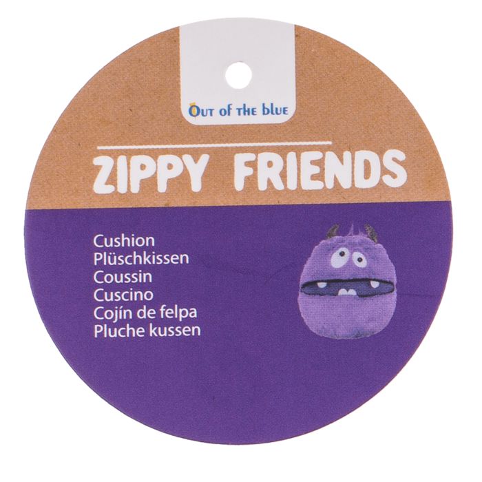 Out of the Blue Plüschkissen, Zippy Friends