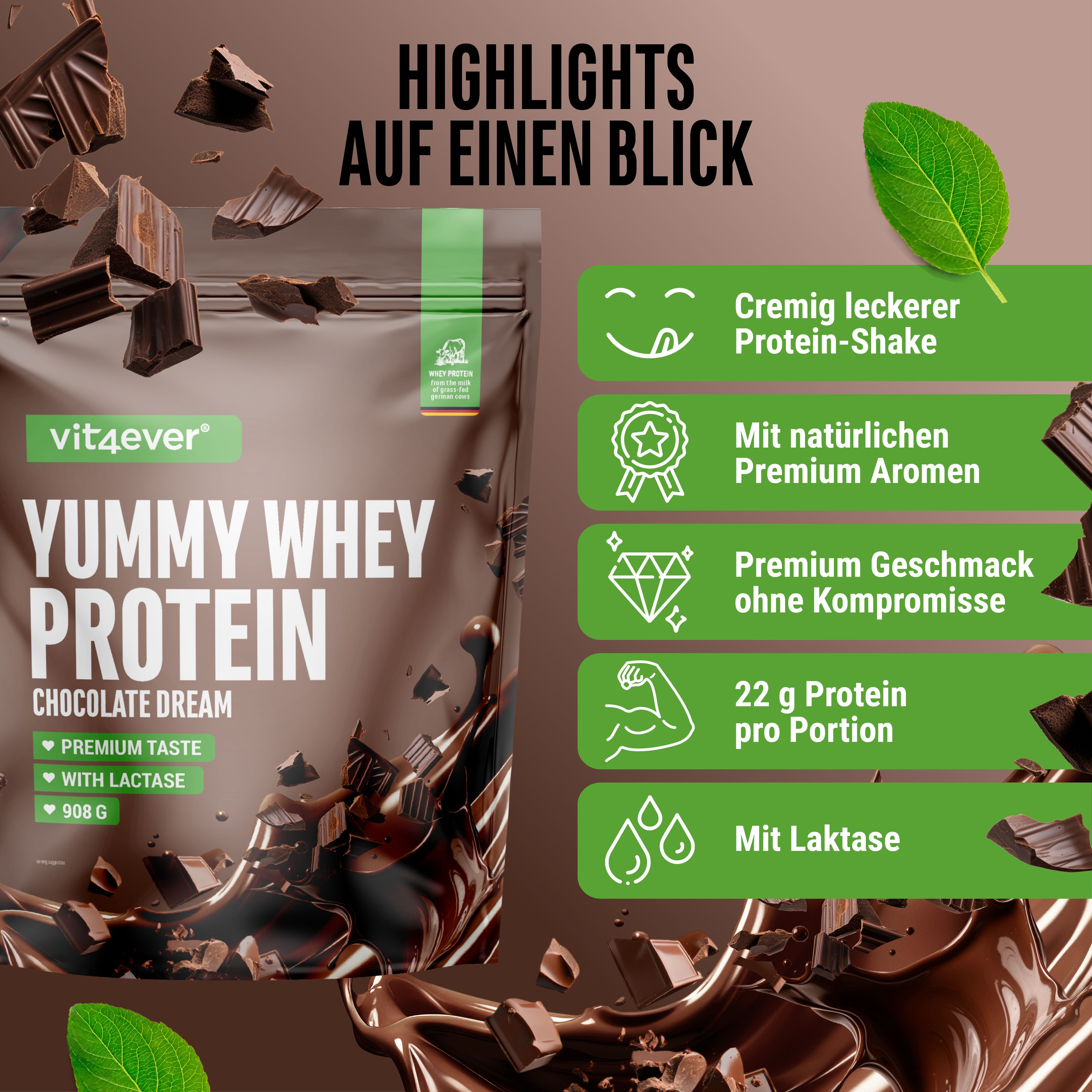 vit4ever Yummy Whey Protein
