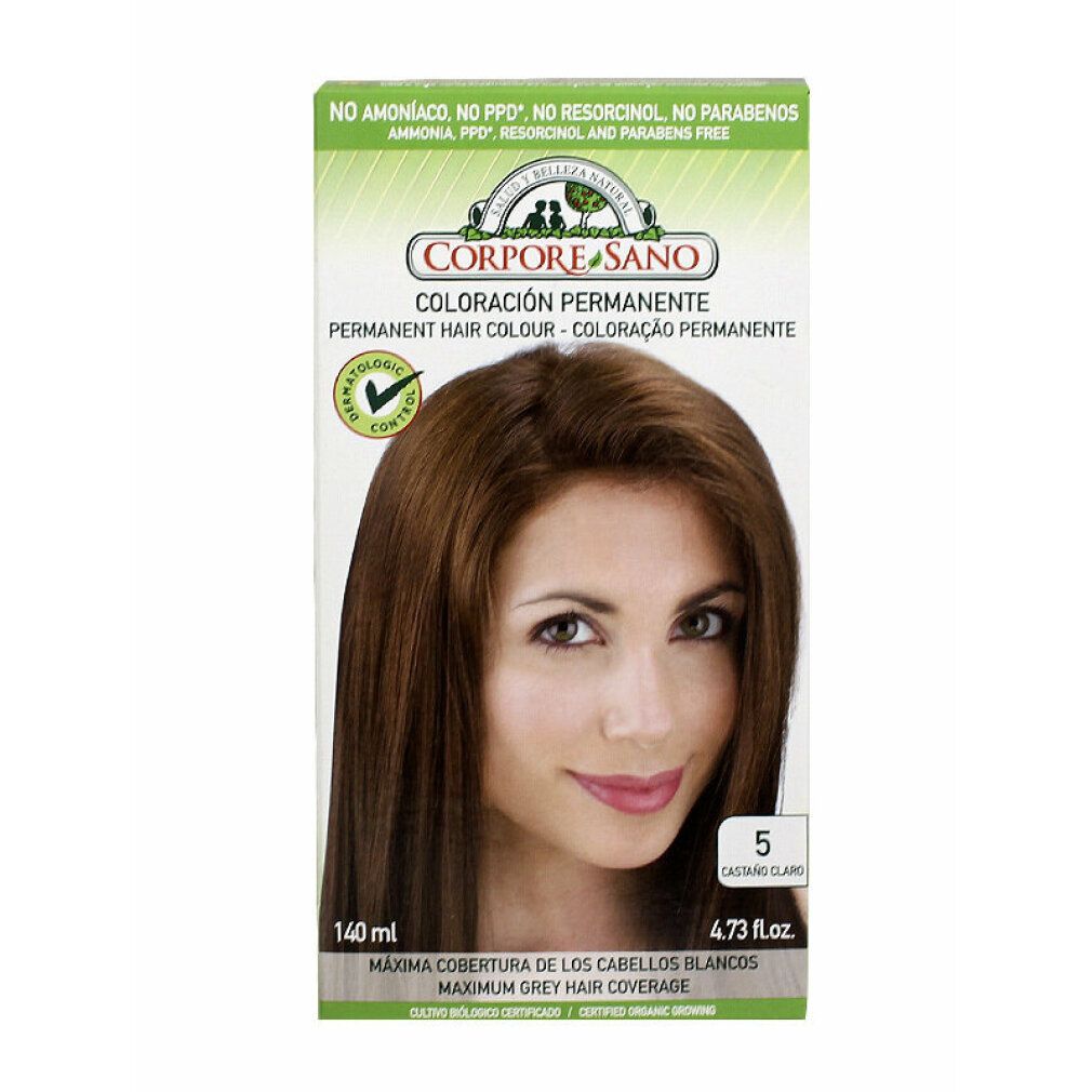 Corpore Sano Tinte Permanente n 5 Castaño Claro