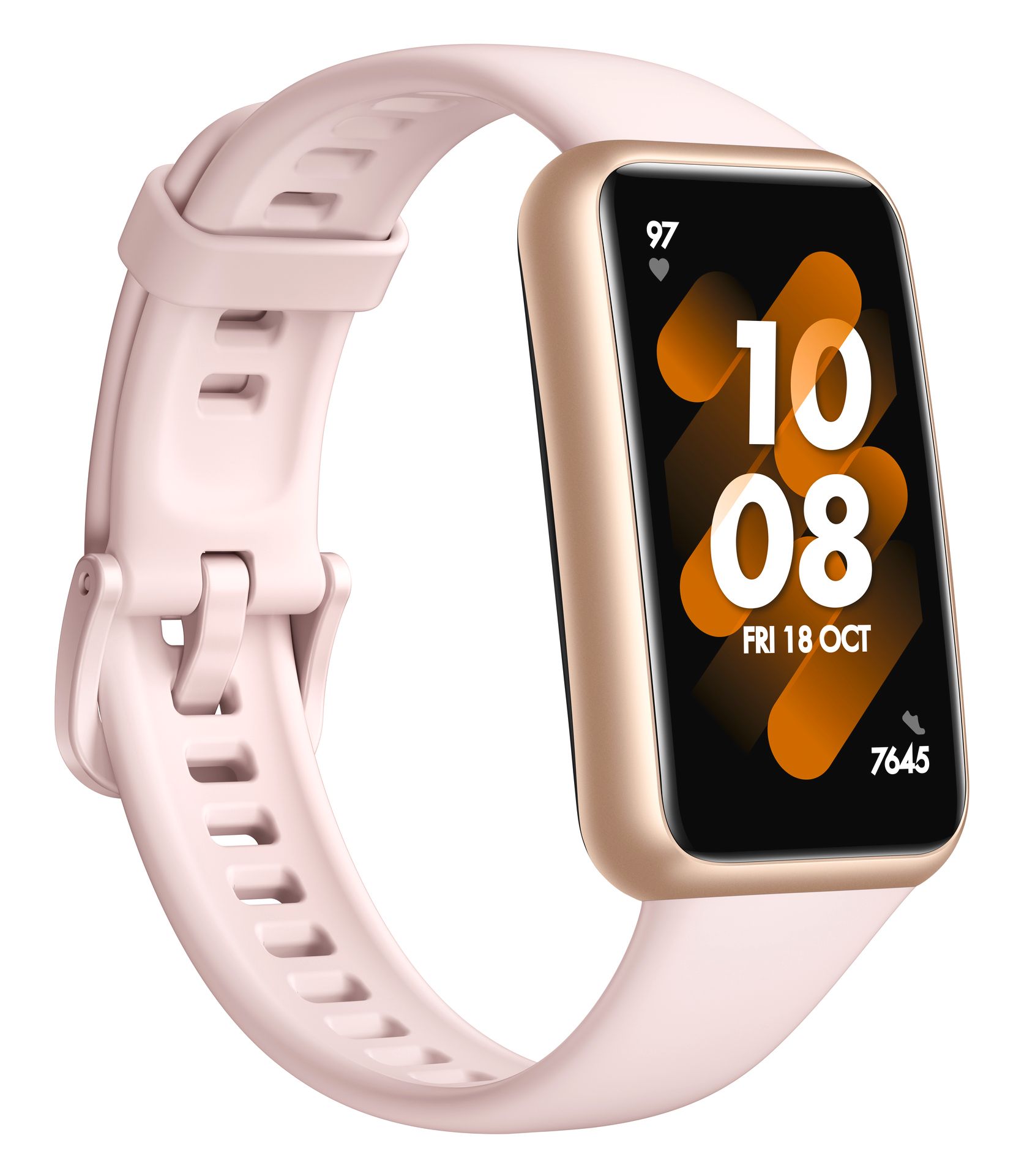 Huawei Band 7 pink Damen elegant Fitness Tracker Leia-B19 Silikon 1,47"