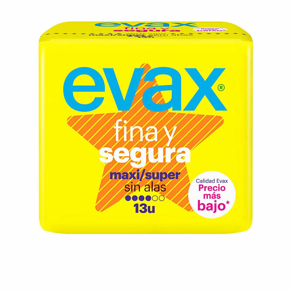 Evax Fina & Segura Maxi Damenbinden Ohne Flügeln 14 Einheiten