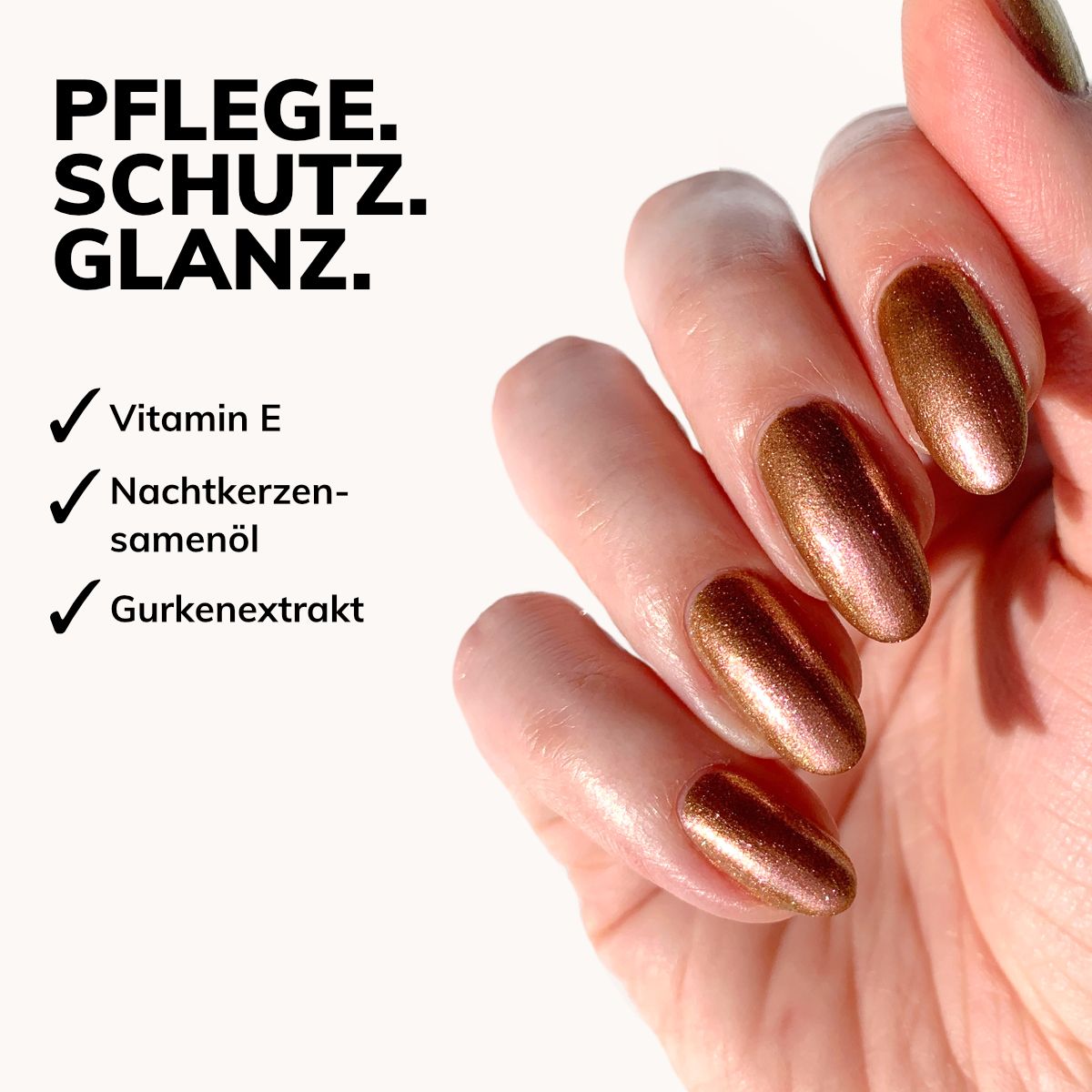 LONDONTOWN Kur Shimmering Nail Highlighter Molten aufhellender Nagellack