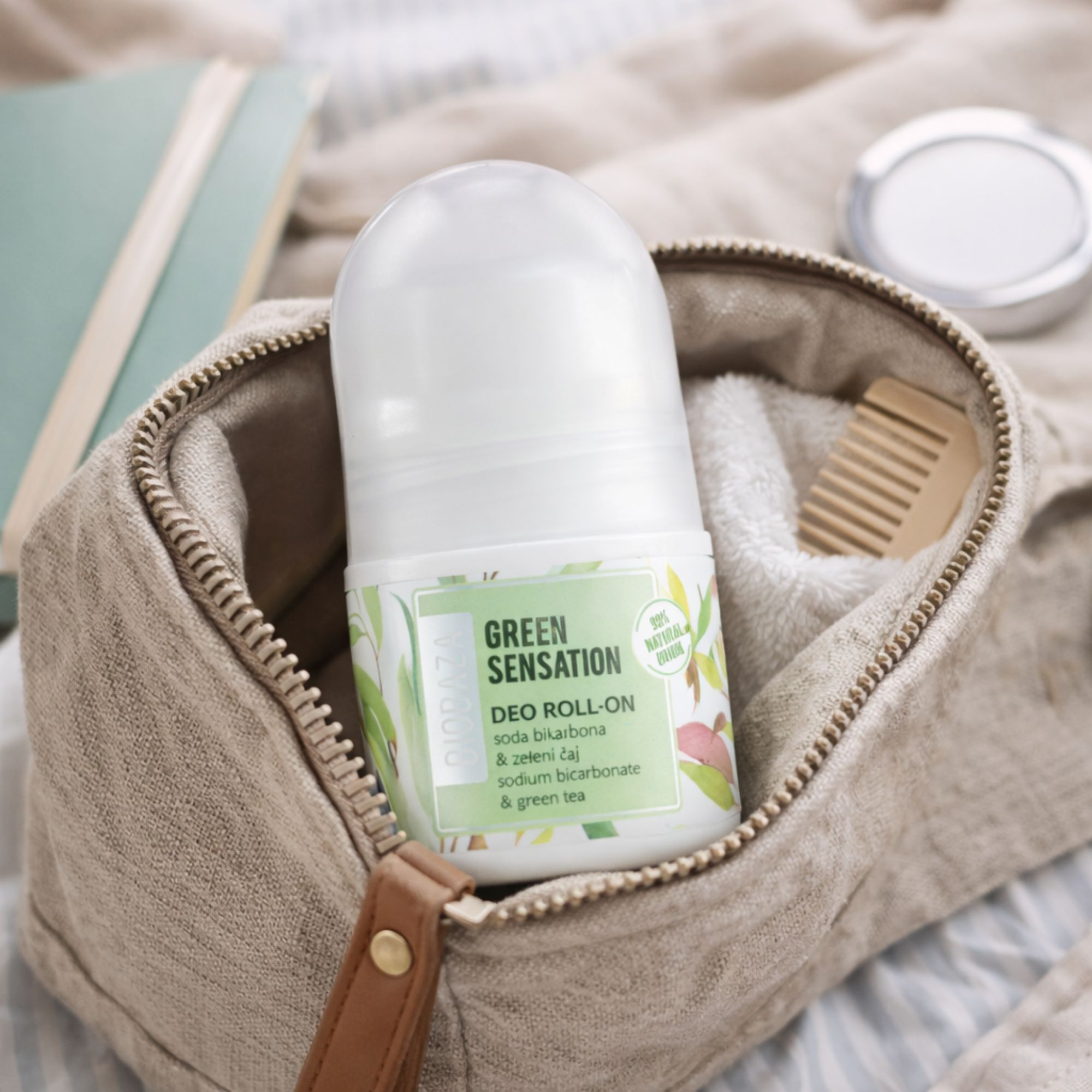 BIOBAZA Green Sensation Natürlicher Deo Roll-on