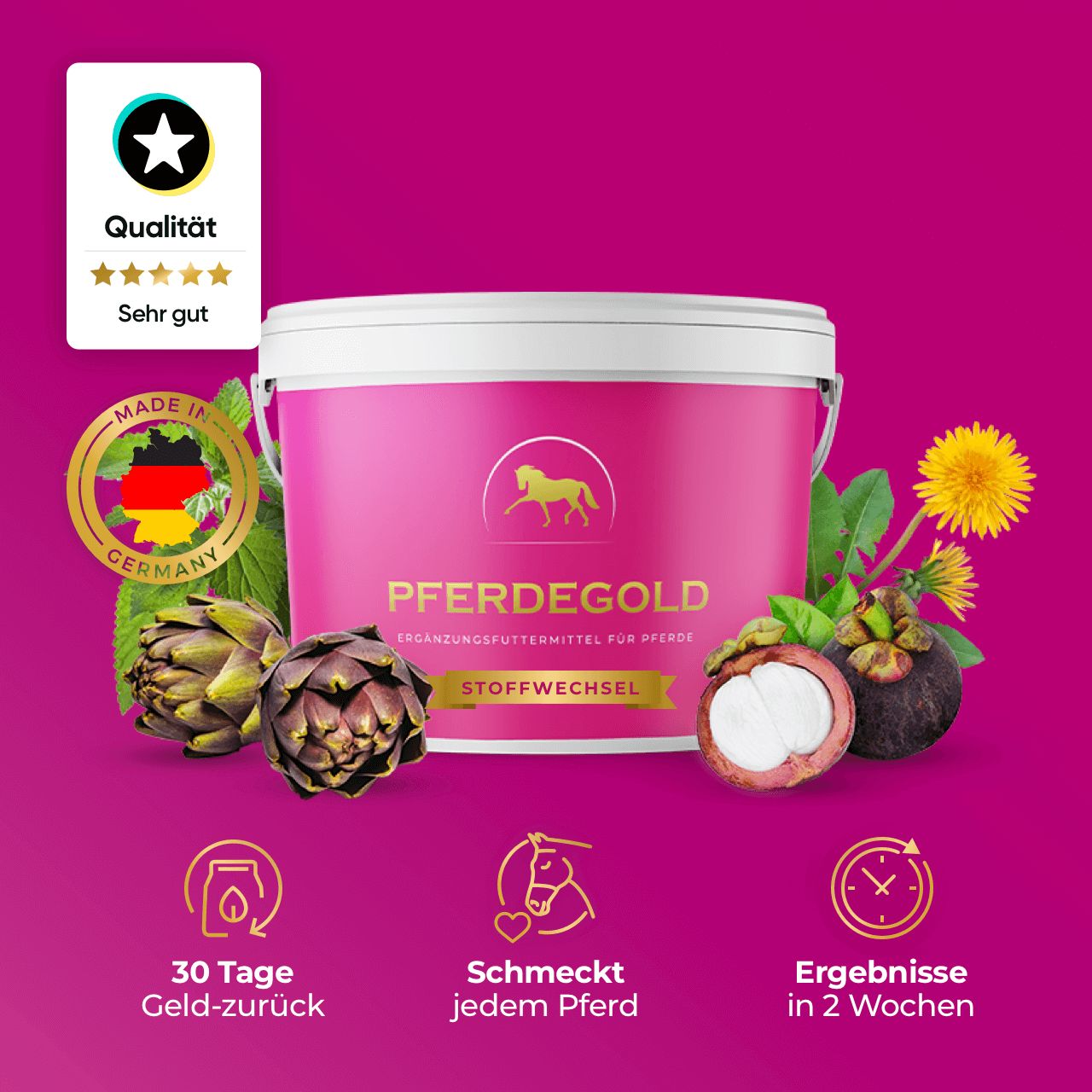 Pferdegold® Stoffwechsel 1,5 kg