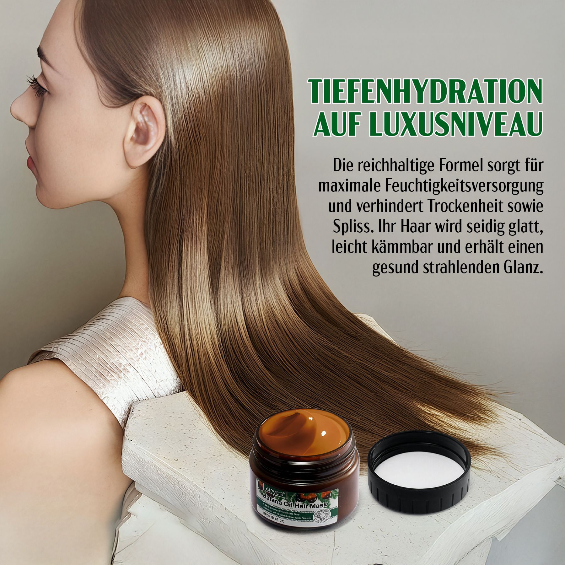 ALIVER Haarmaske Batana Öl  für Haarpflege Vegan