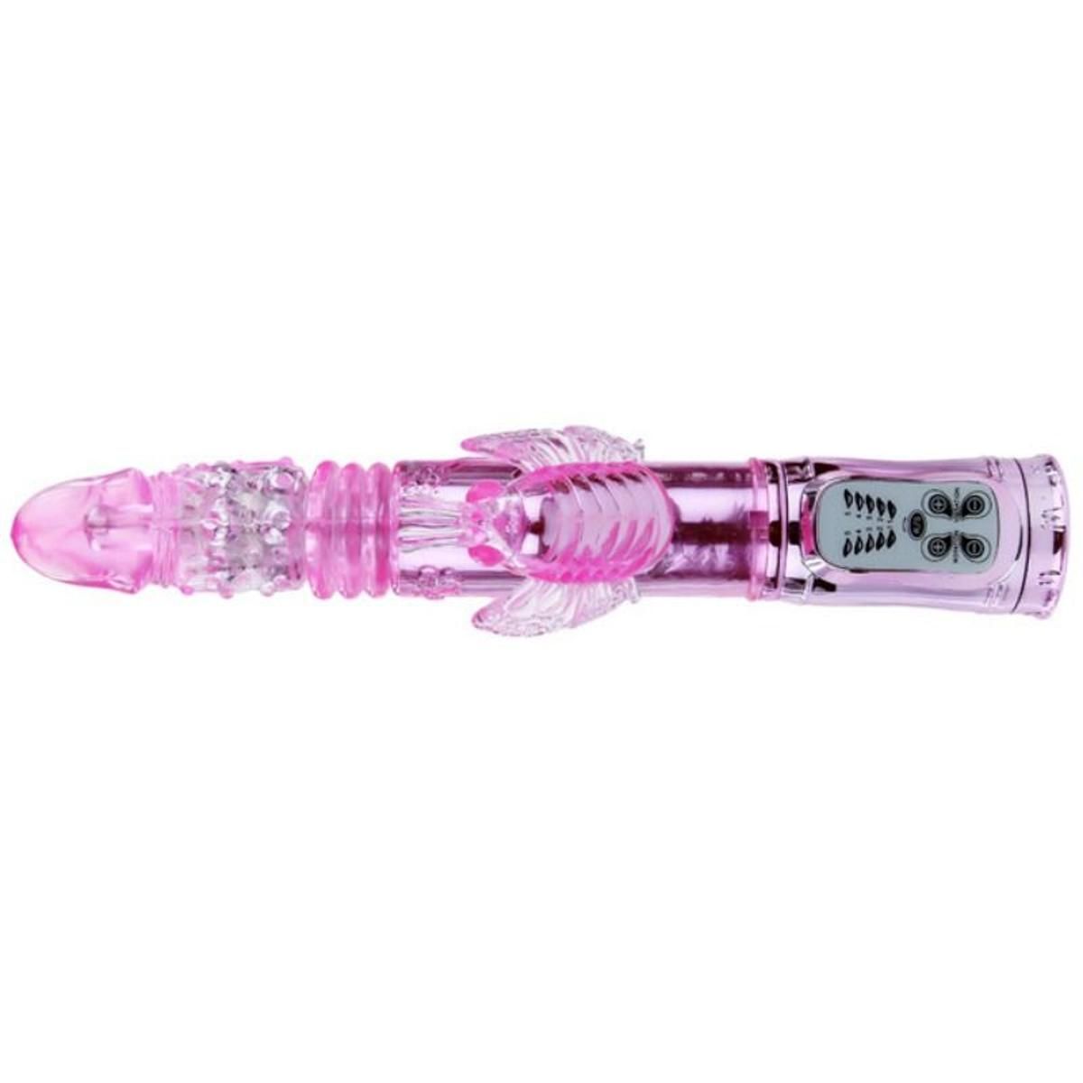 Rabbitivibrator Throbbing Butterfly zur G-Punkt-Stimulation | 5 Vibrationsmodi | Baile
