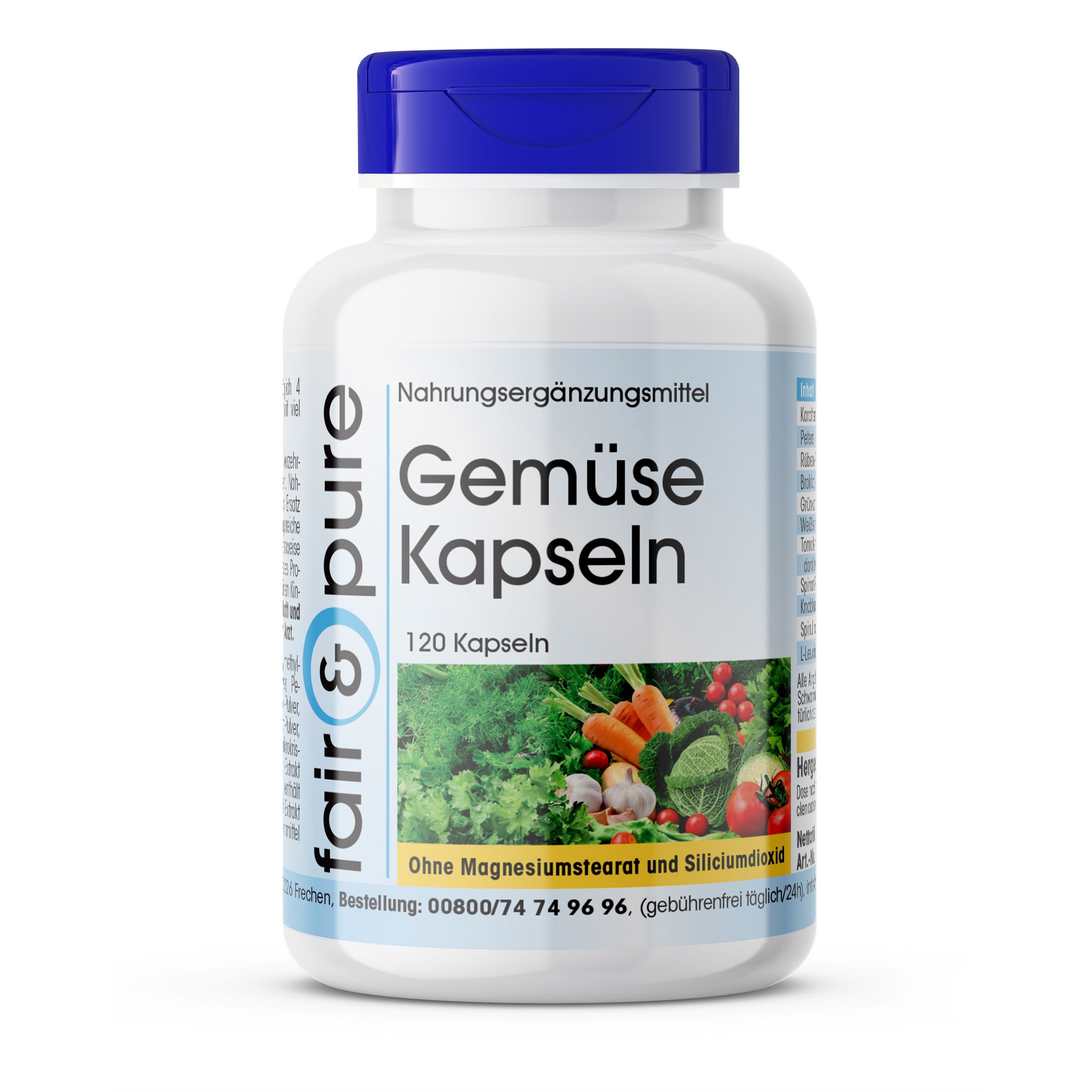 fair - pure | Gemüse Kapseln 120 St