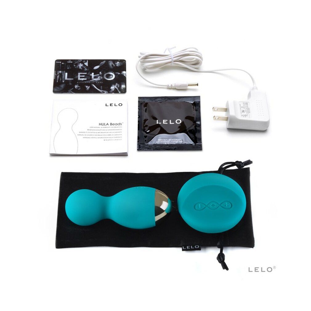 Vibro-Ei "Hula Beads" | Liebeskugel Beckenbodentraining mit Rotation und Vibration, 8 Modi | LELO
