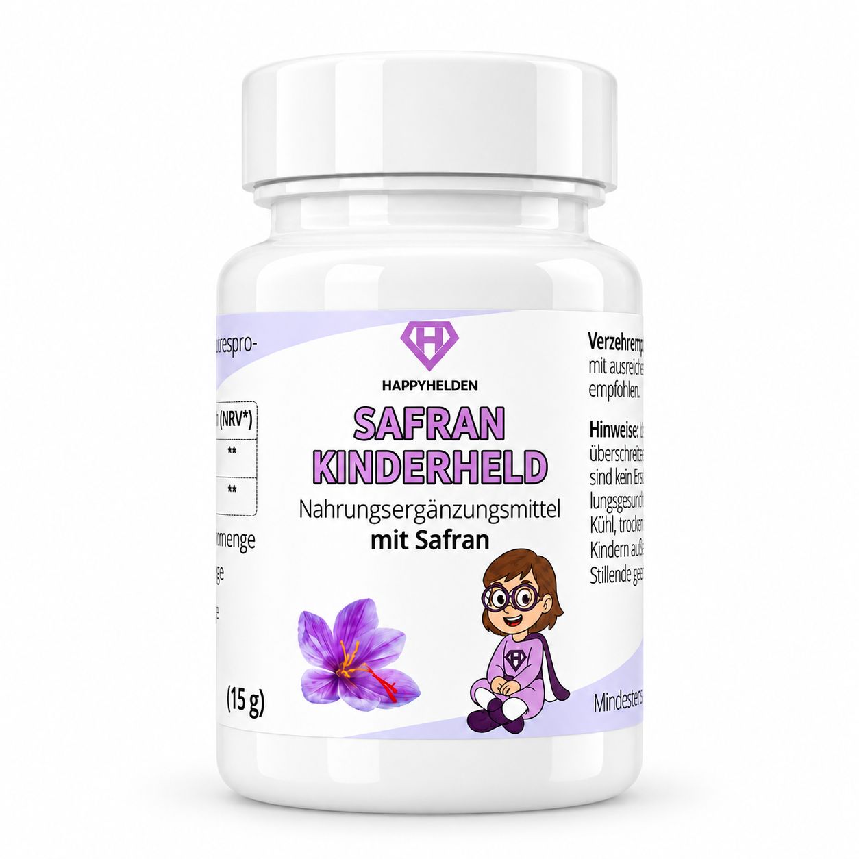 HAPPYHELDEN Safran Kinderheld