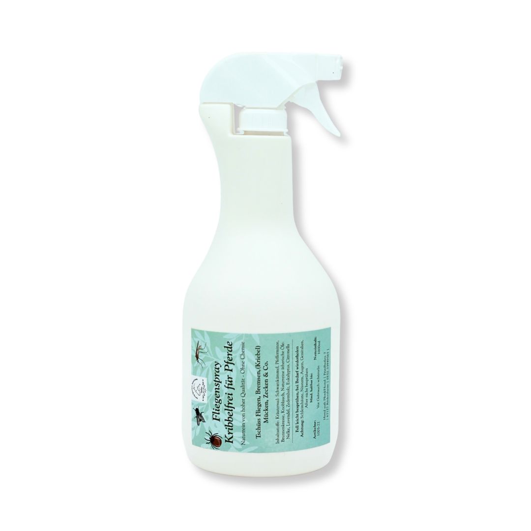 Hand aufs Pferd/Hund Fliegenspray Kribbelfrei