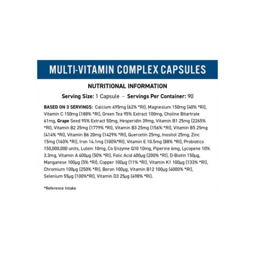 Multi Vitamin Complex 90tabs Applied Nutrition 1 St Filmtabletten