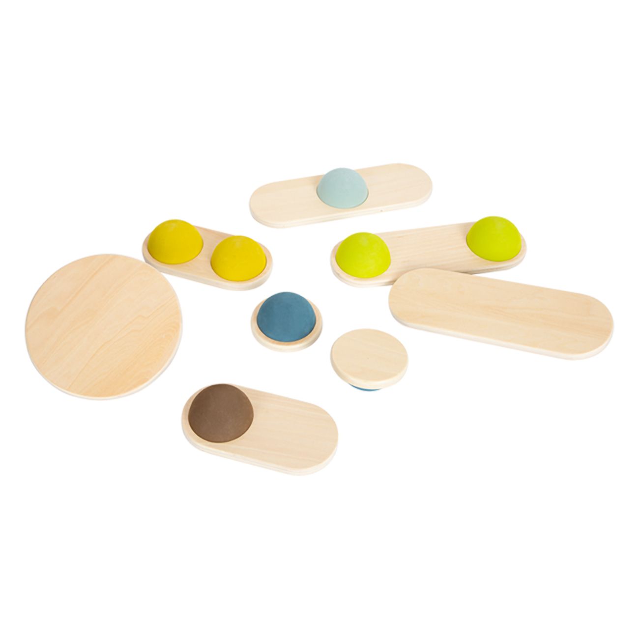 Smallfoot Balanciersteine „Adventure“ Balanceboard