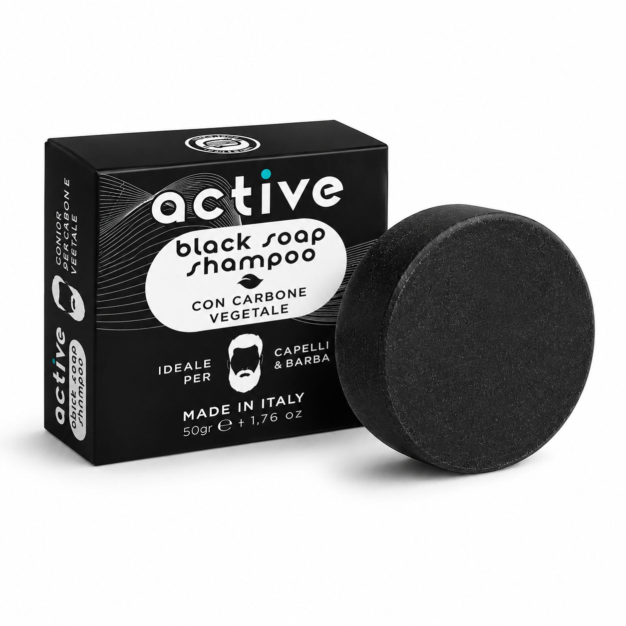 BRAND ITALIA - Black Soap - Shampoo Barba