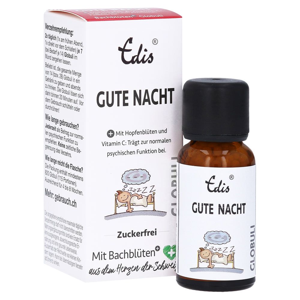 Edis Gute Nacht Bachblüten Globuli