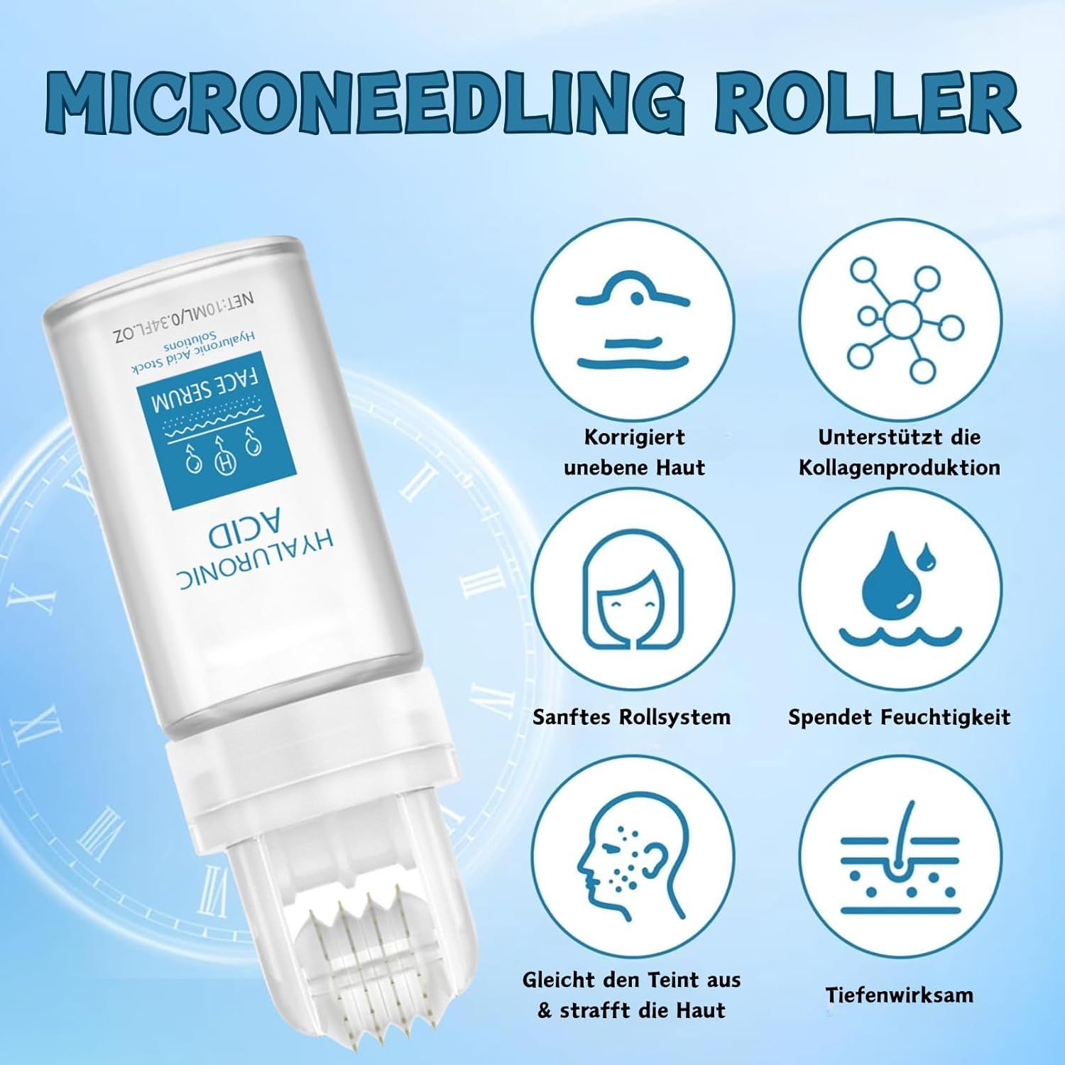 SUMMISHI Micro Infusion System: Microneedling Roller
