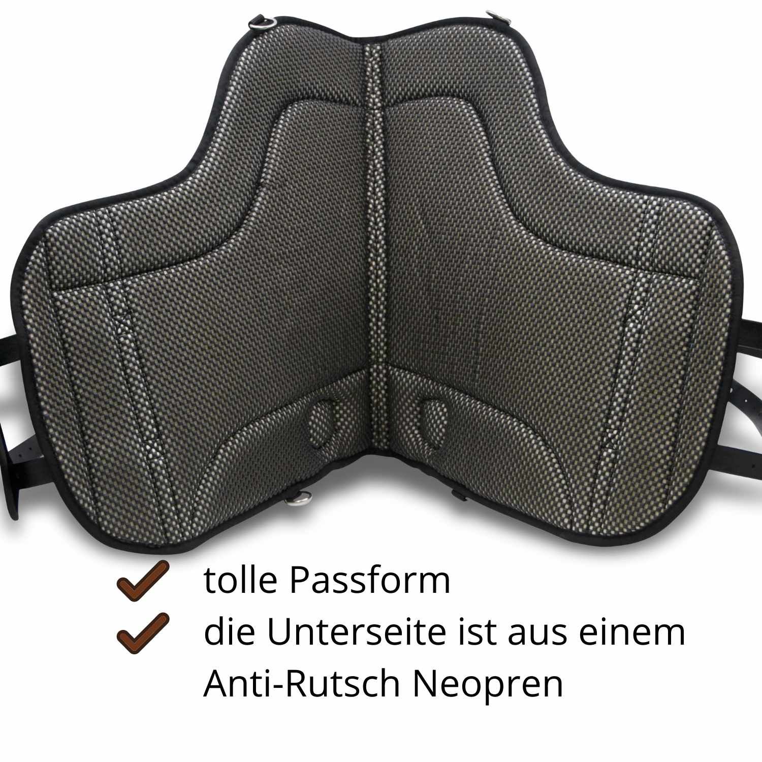 AMKA Wildleder Reitpad