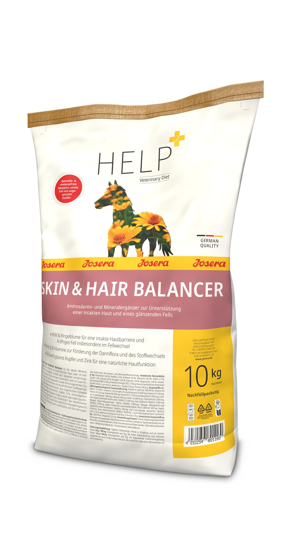 Josera Help Hair&Skin Balancer 10 kg Futter