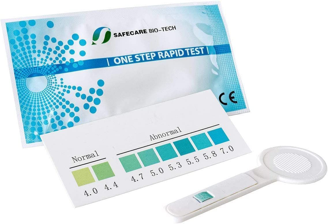 One+Step pH vaginaler Teststreifen - Selbsttest zur Bestimmung des vaginalen pH-Wertes