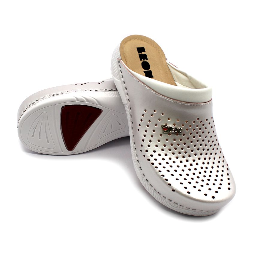 Leon- Clogs aus Leder