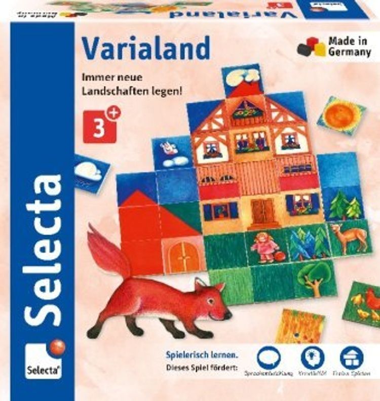 Holzspielzeug - Varialand, Legespiel, 80 Teile