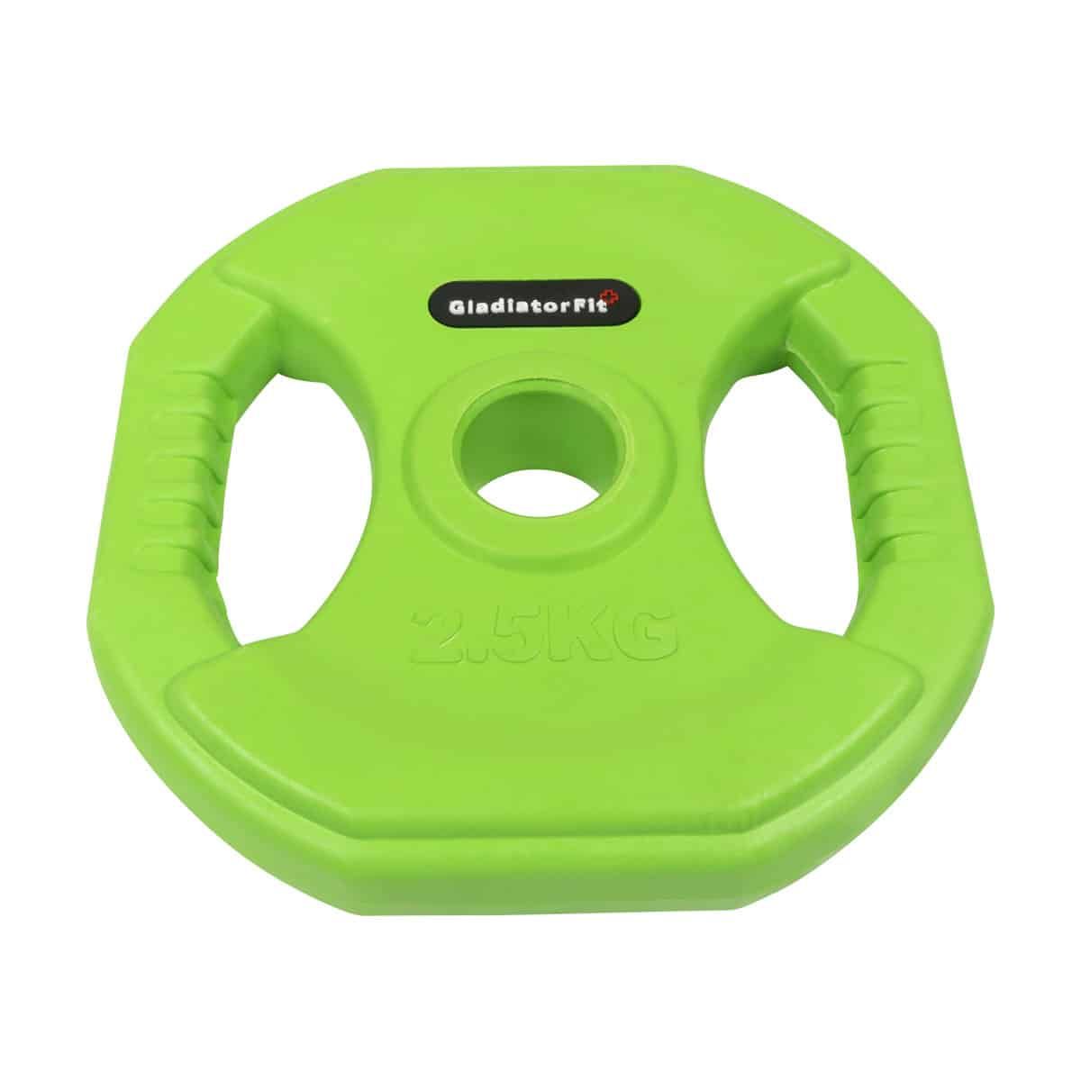 Gewichtsscheibe Pump Gummibeschichtung und Griffe O 31mm