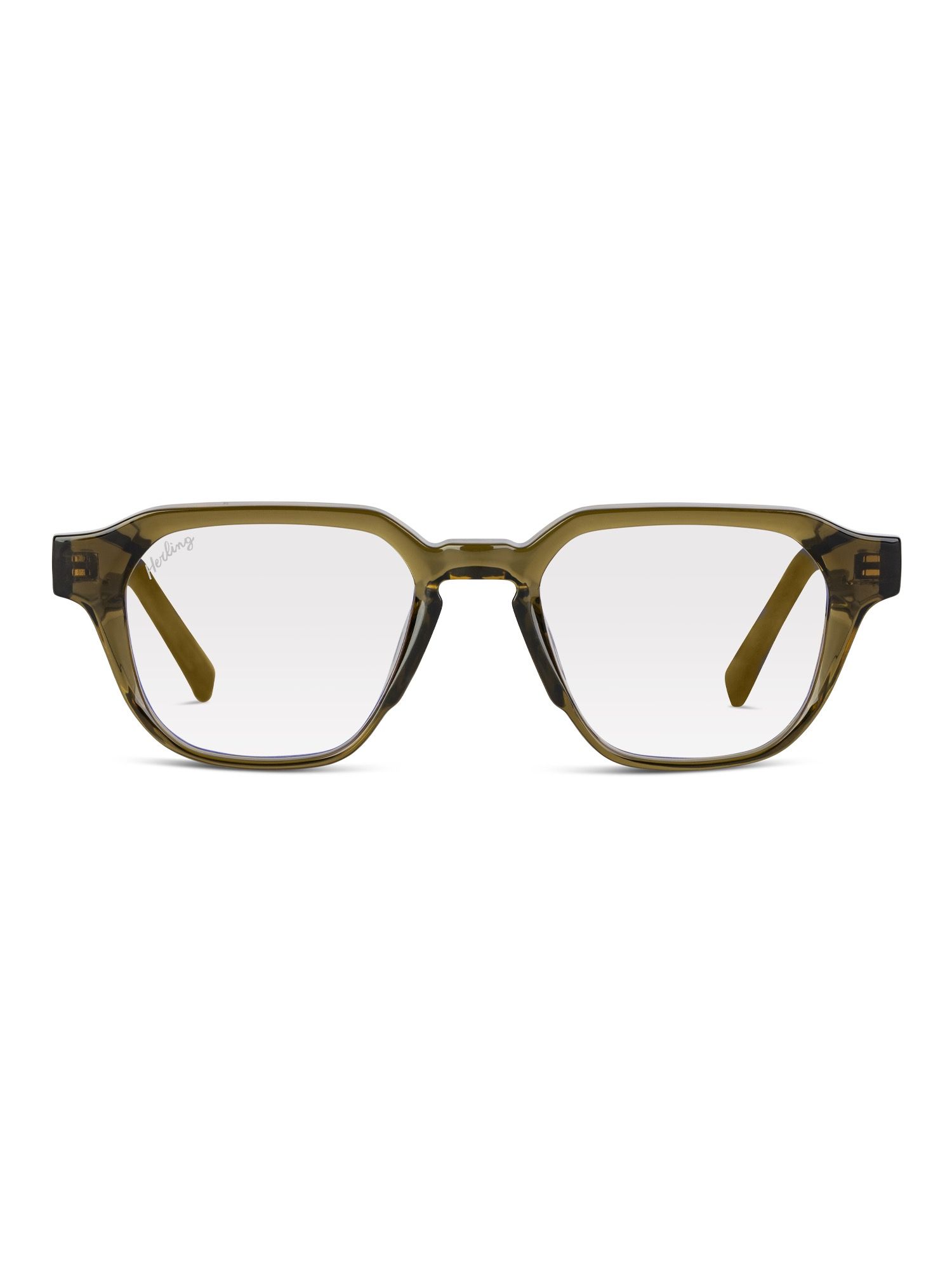 Herling occhiali anti luce blu unisex Zane Dark Jade Green