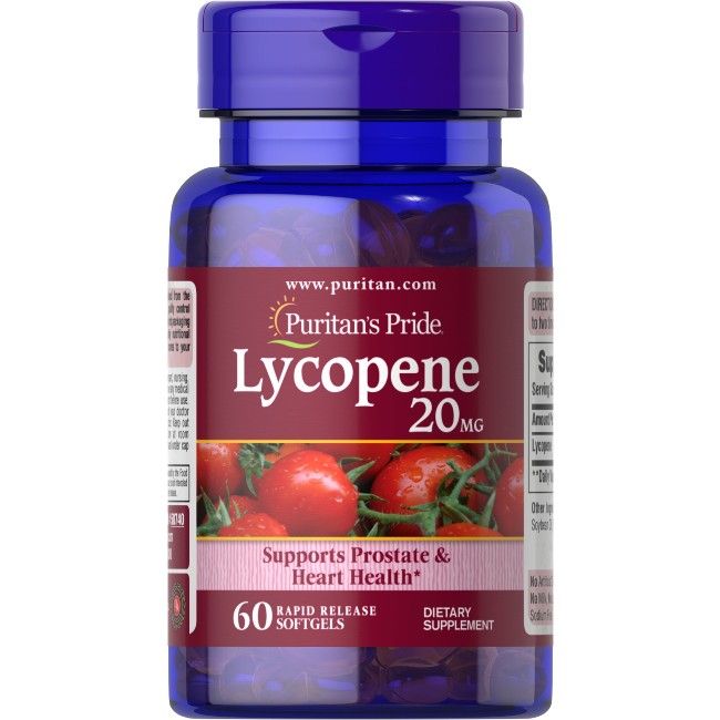 Puritan's Pride Lycopin 20 mg 60 Pc
