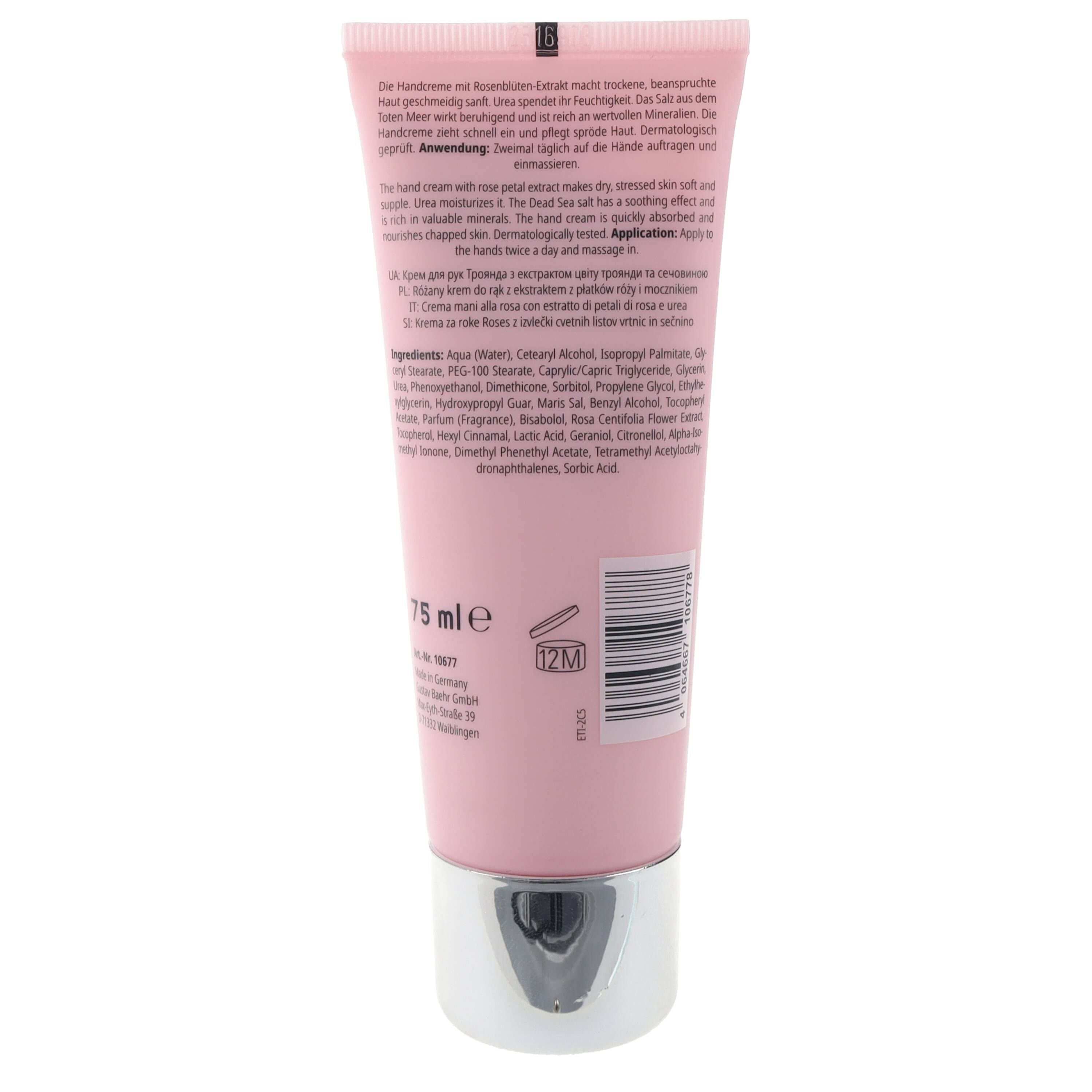 Baehr Beauty Concept Rosen-Handcreme
