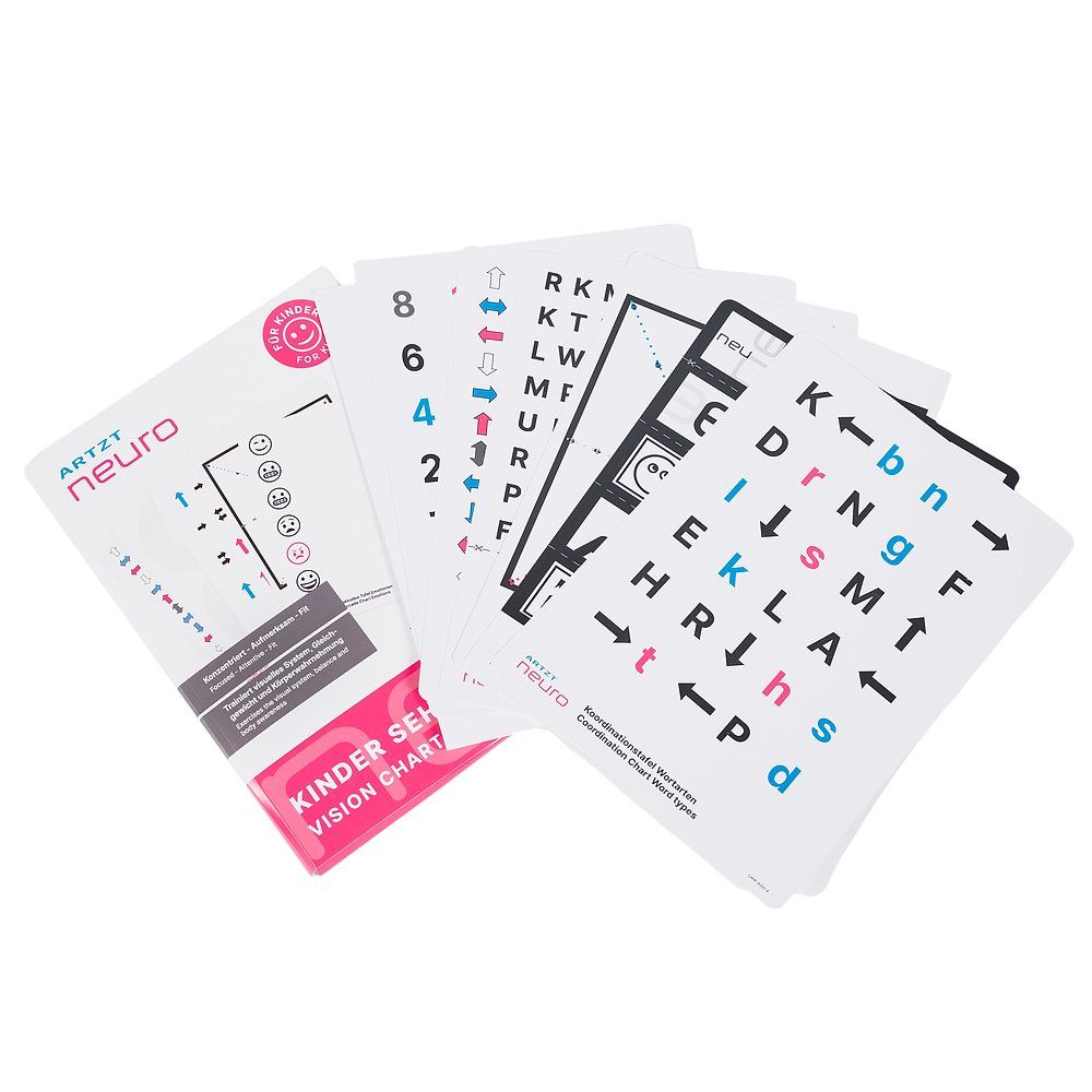 Artzt Neuro Trainingstool-Set Sehtafeln-Komplett