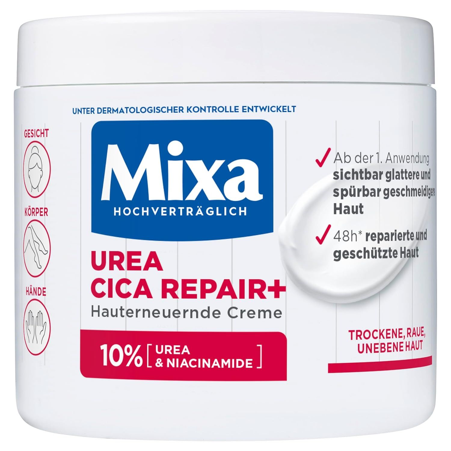 Mixa Pflege-Set mit Urea Cica Repair
