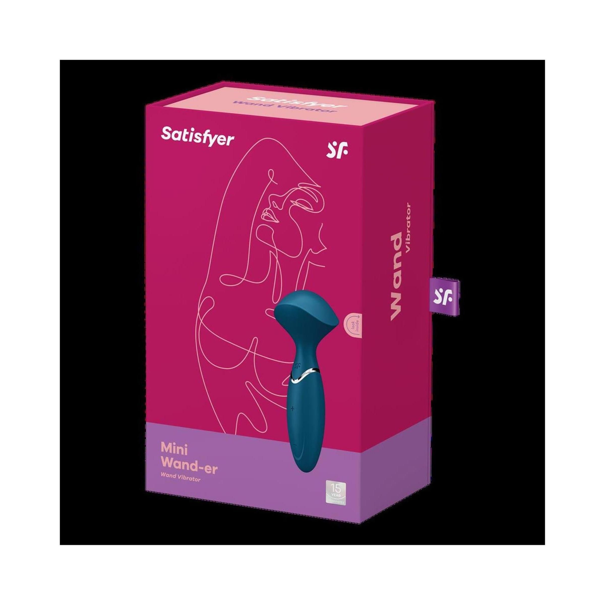 Verpackung des Wand-er Masturbators. Rosa Schachtel mit Produkt und Markennamen.