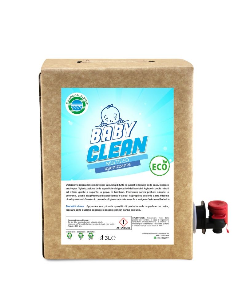 Baby clean Detergente igienizzante - Tutochimica