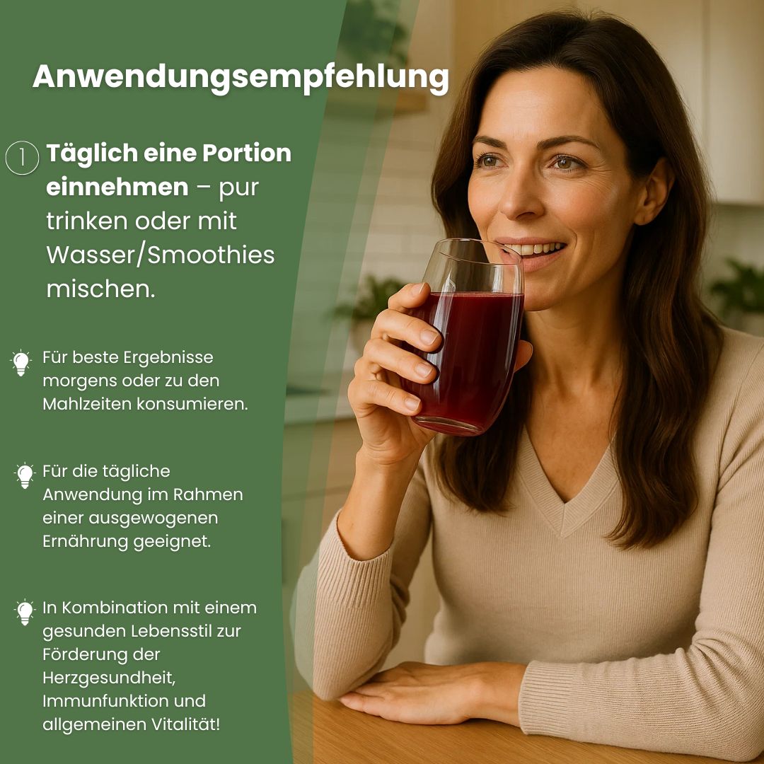 Biostile Granatapfelsaft – Natürlicher Saft mit Vitamin C, B-Vitaminen, Vitamin E & Biotin